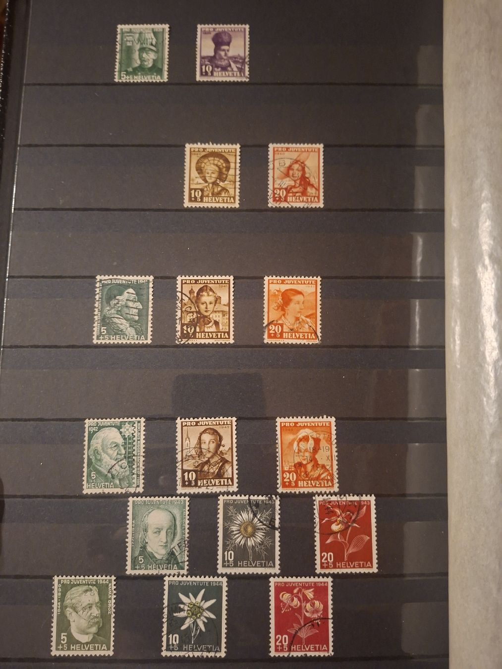 Tous les timbres: Pro Juventute Sammlung  – D'occasion à Balgach par SIMEON27 4
