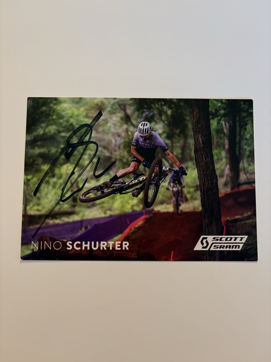 Autografi: Nino Schurter Original Autogramm – Usato da niederbipp venduto da LaHabana1