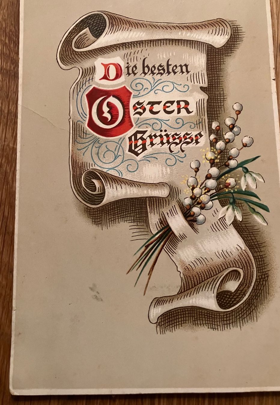 Cartoline postali: Ansichtskarten Antik Ostern Grüsse – Usato da Waldstatt venduto da breitaxt 7