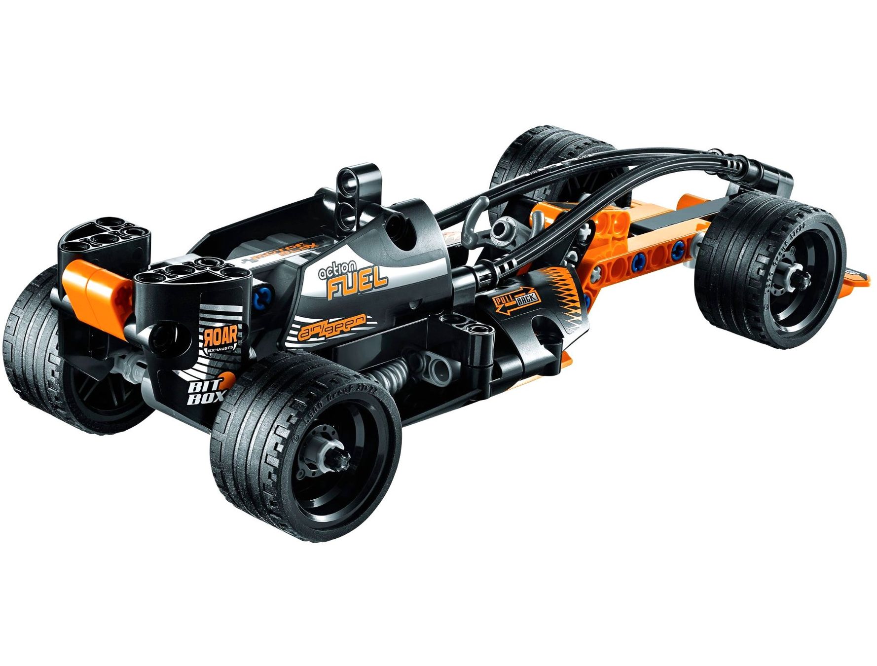 Lego Kit di costruzioni: Lego 42026 Black Champion Racer (2014) Technic, Pullback! – Usato da Basel venduto da SwissBrickBank 2