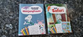 Malen und Stickern Meerjungfrauen ,Auf Safari