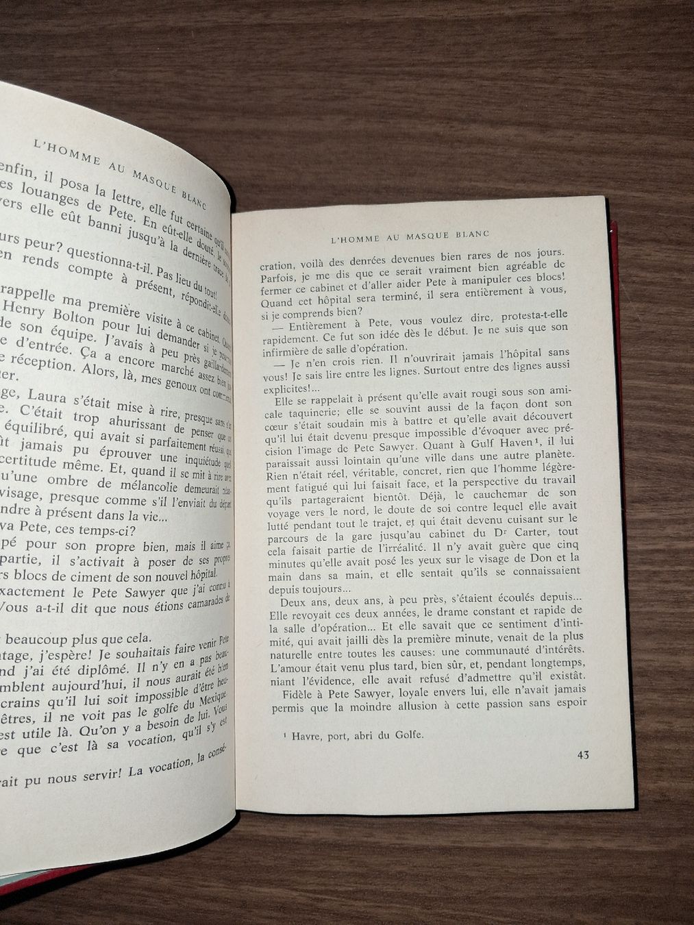 Libri: L'homme au masque blanc – Usato da Le locle venduto da juliensaran 2