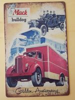 Mack bulldog Blechschild