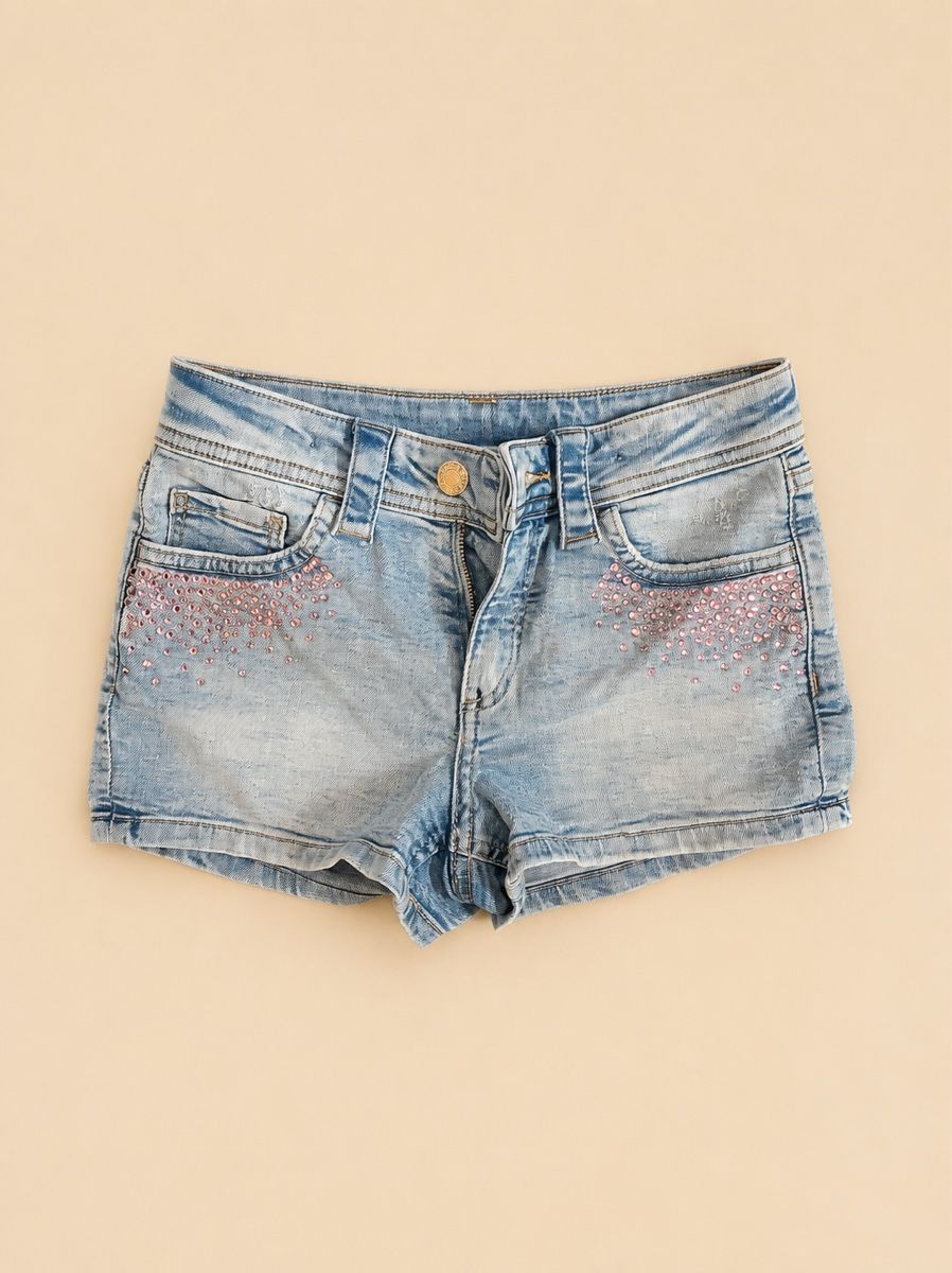H&M Pantalons: SHORT EN JEAN ORNÉ DE STRASS – Neuf (Voir description) à Lausanne par mar_6snp 1