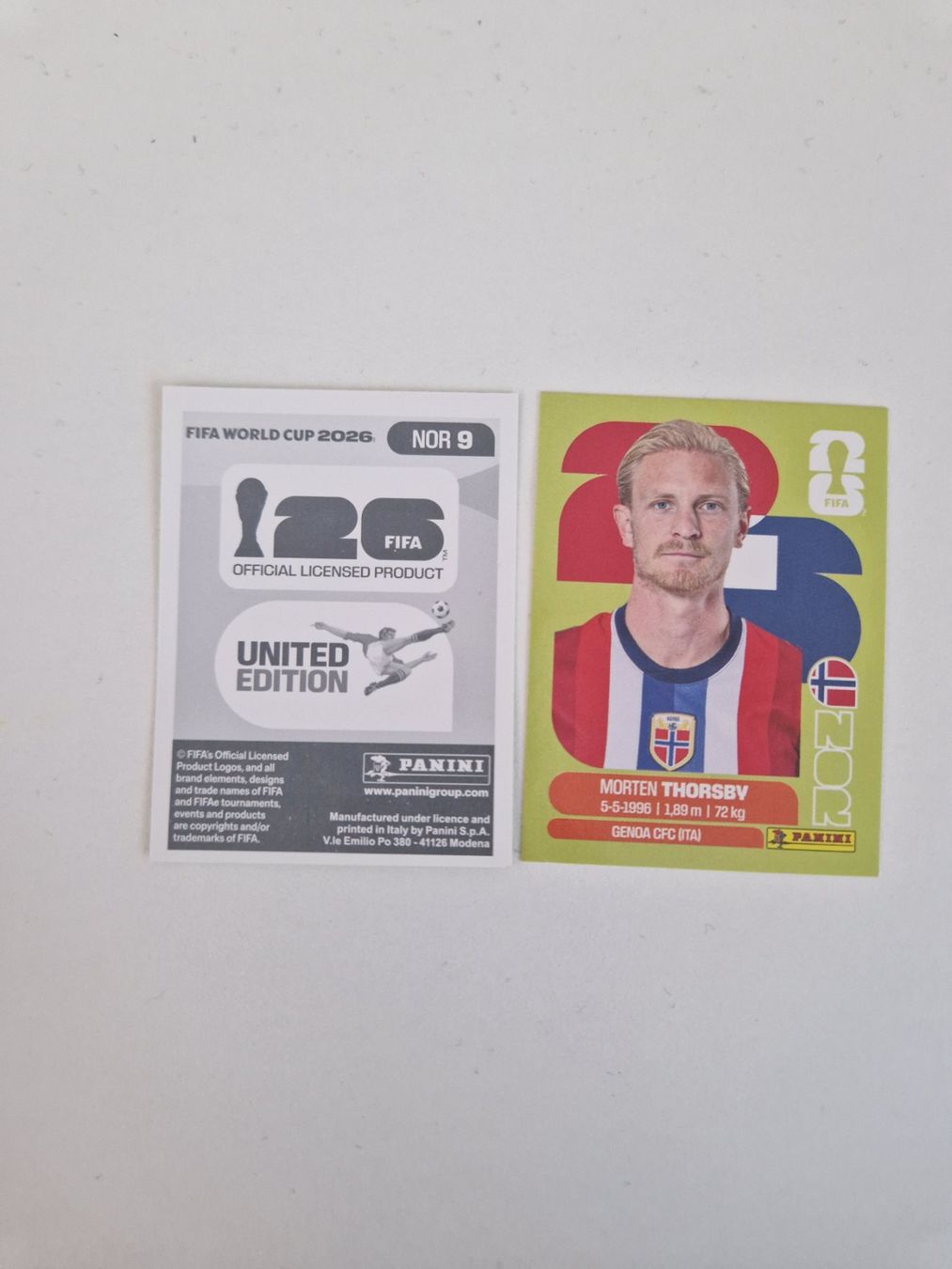 Panini Cartes à collectionner: Panini Sticker NOR9 – Neuf (Voir description) à Stüsslingen par white_angel86