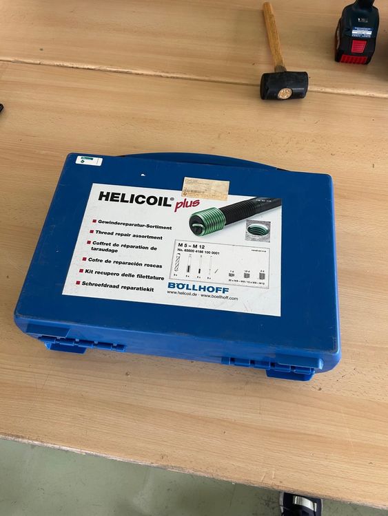 Helicoil Plus Gewindereparatur Set M5M12, komplett Kaufen auf Ricardo
