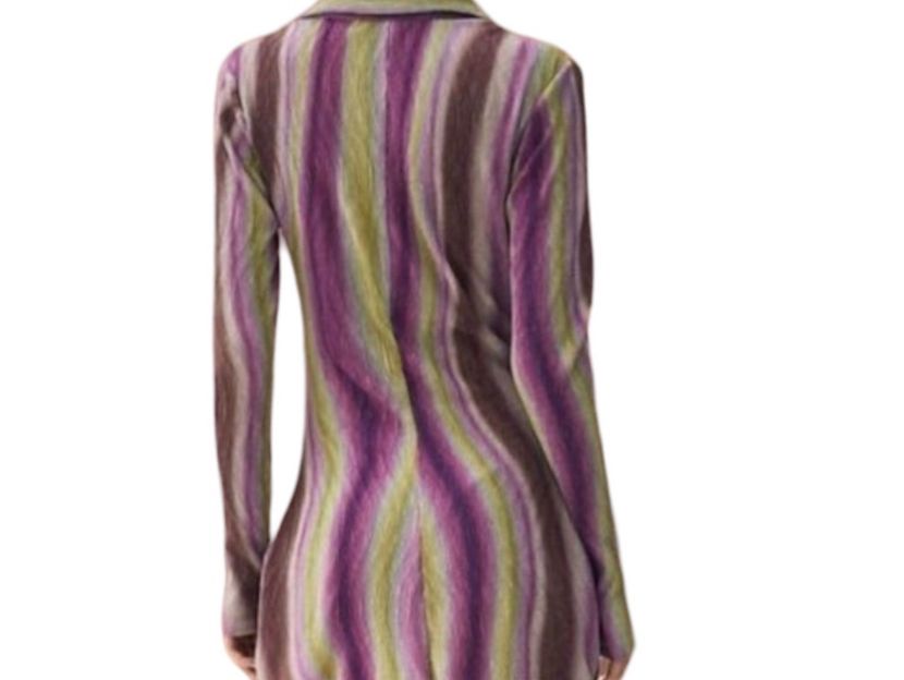 Vestiti: PULL&BEAR Robe chemise -green/purple/brown – Nuovo e nell'imballaggio originale da Vuisternens-Romont venduto da gol_xp6p 2