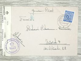 TR13 Enveloppe + Timbre Allemagne 1947