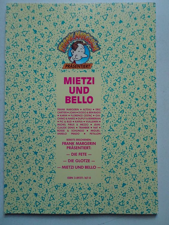 U-Comix Spezial: Mietzi und Bello Comic - Top Zustand! (56) (Gebraucht