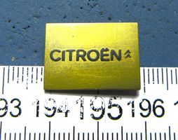 CITROEN AUTO LOGO OLDI ANSTECKNADEL GEPRÄGT VINTAGE KLEIN