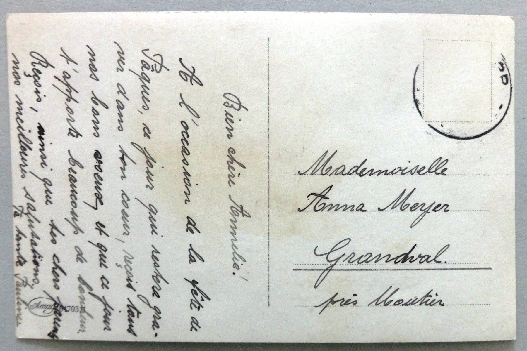 Cartoline postali: Die besten Glückwünsche zur Konfirmation – Difettoso da Fétigny venduto da Billy2miny 1