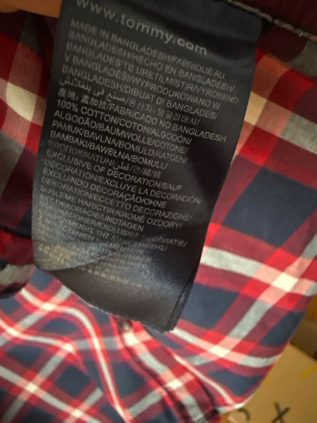 Tommy Hilfiger Camicie: Hemd Tommy Hilfiger Herren Gr. M kariert – Usato da Winterthur venduto da britsi 3