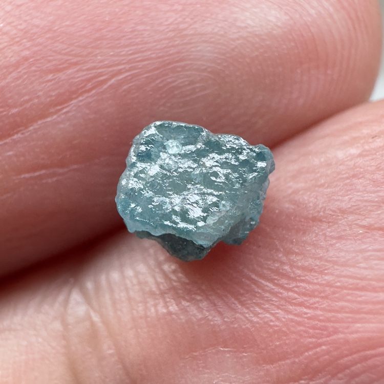 1.06 ct - Raw Natural Blue Diamond 8
