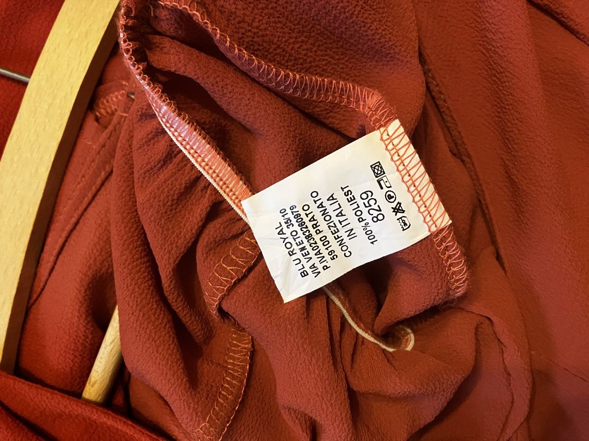 Jumpsuits: Jumpsuit mit Volants rostrot – Neu (gemäss Beschreibung) aus Wabern von caja_6 3