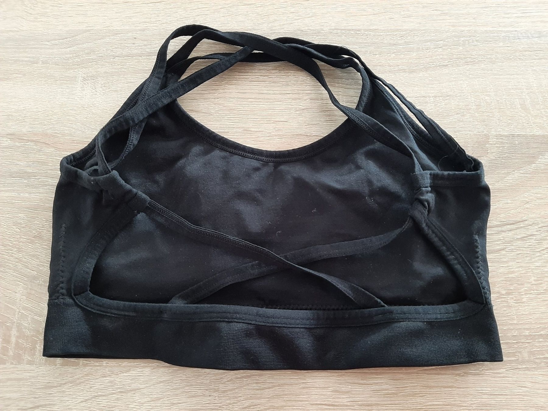 Top: Bustier, Sport-BH Gr. S, schwarz – Usato da Menziken venduto da Rien1 1