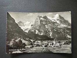 Postkarte Grindelwald mit Eiger 1948  (R924)