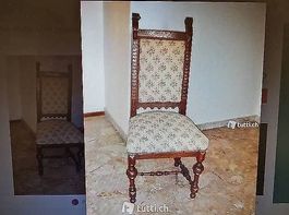 pz 2 vecchie sedie  in stile 