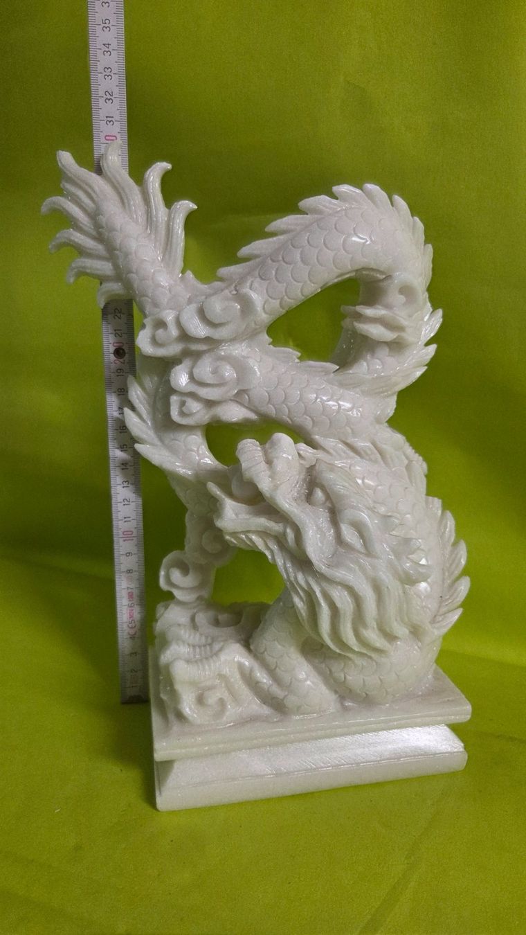 Sculptures & Statues: Drachen 30cm aus Marmor – Neuf (Voir description) à Roggliswil par Mabelco 4