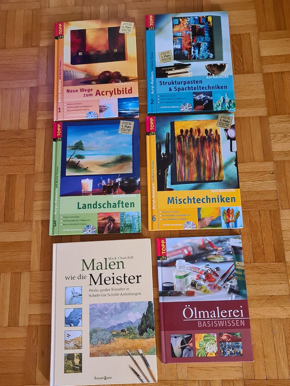 Bücher: Acryl-Malkurs Bücher samlung  – Gebraucht aus Thun von erh_fs86 1