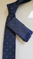 Krawatte u Pochette neu und origninalverpackt marine