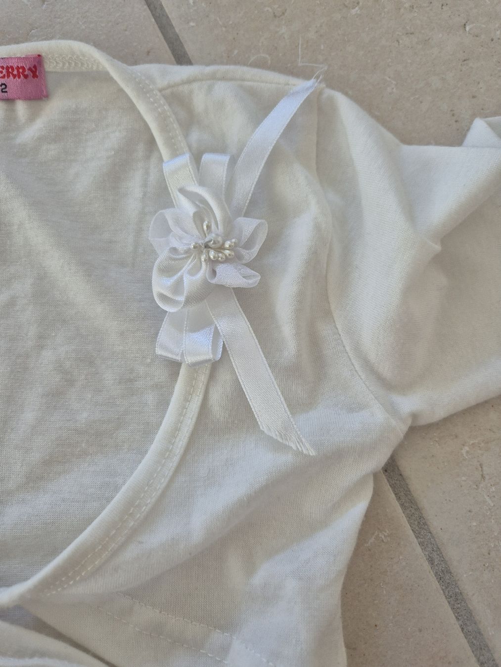 Giacche & Cappotti: weisses Bolero Jäckchen Gr. 92,  – Usato da Adliswil venduto da Stardust11 2