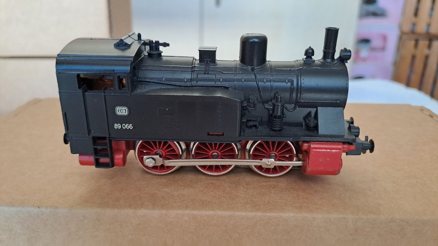 Märklin Modellini di ferrovie: Märklin DB Dampflok BR 89 H0 WS / 51 – Usato da Winterthur venduto da Riebeli333