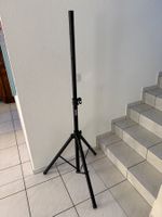 PA Lautsprecherständer Set, schwarz mit Tasche