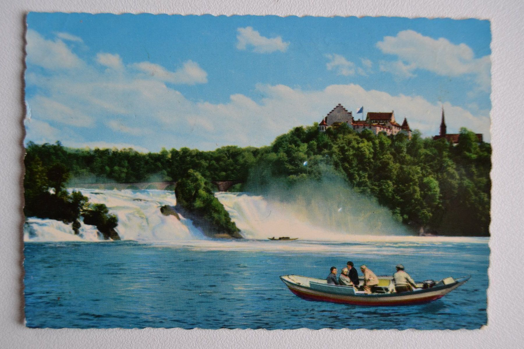 Cartoline postali: Rheinfall bei Neuhausen – Usato da Beinwil am See venduto da kajak55