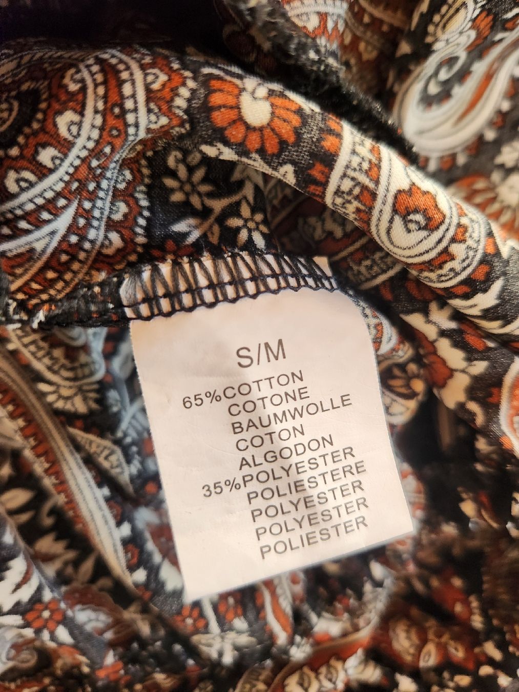 Top: Haut Bardot imprimé fleuri taille S/M  – Usato da Niedergösgen venduto da Eva2410 5