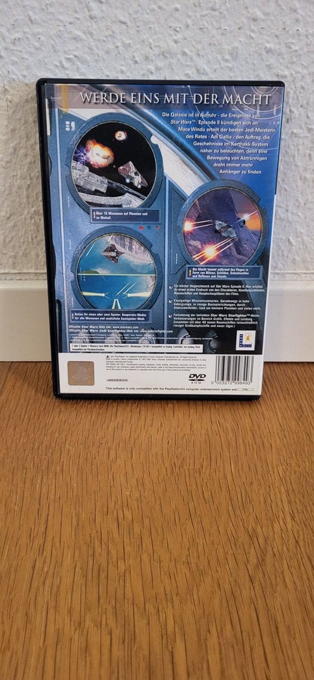 Sony Giochi: PS2 - Star Wars Jedi Starfighter – Usato da Münsingen venduto da DigitaleSpielecke 1
