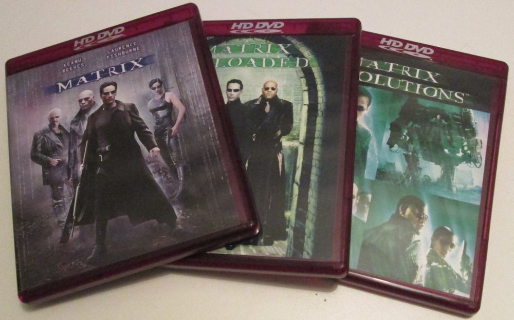 Matrix Trilogie HD DVD Komplettbox - Top Zustand! (Gebraucht) in ...