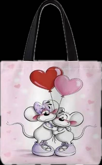 Sacs: Diddl Stofftasche Herzchen  – Neuf avec emballage d'origine à Ascharina par SabineenibaS