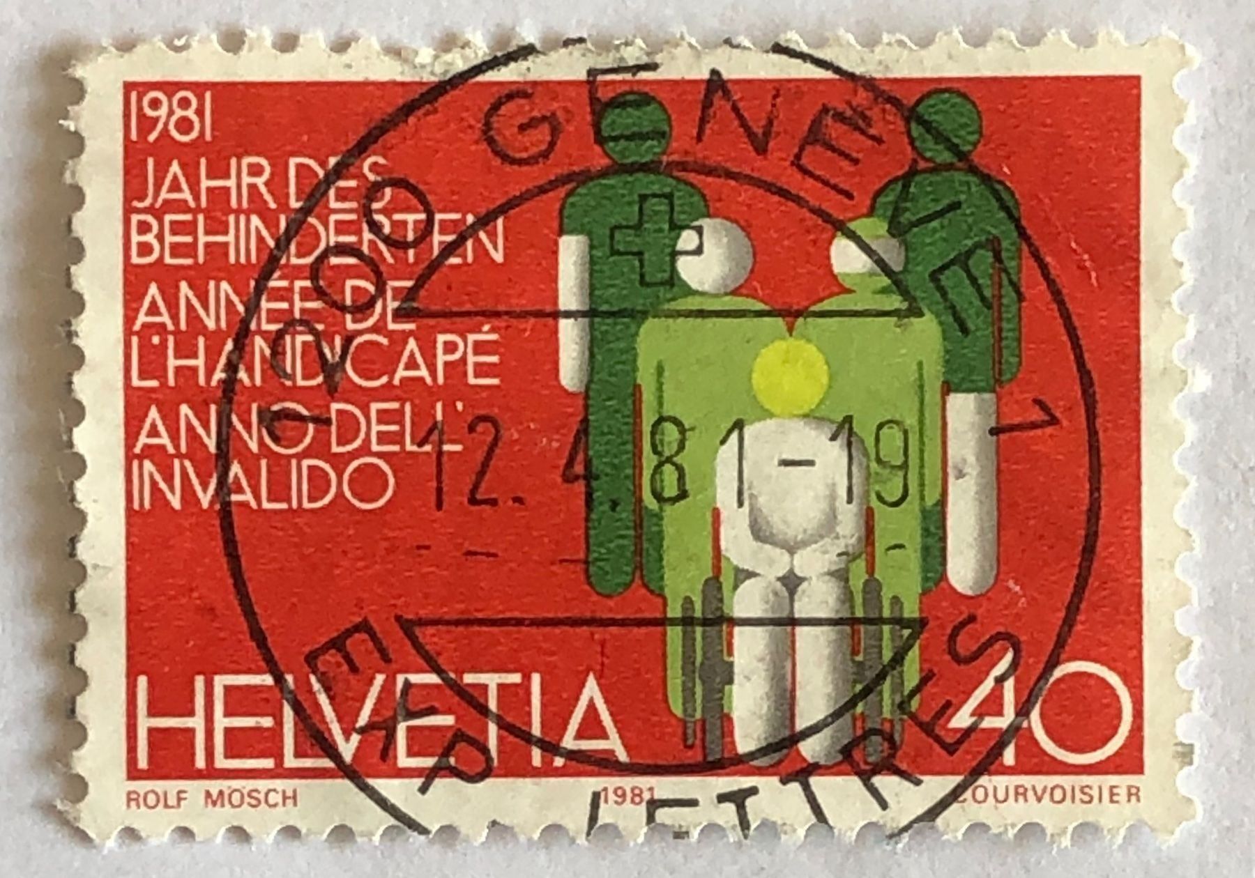 Tutti i francobolli: Nr.650 mit Vollstempel Geneve – Usato da Aarau venduto da Billa007