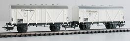 Märklin 2 Kühlwagen Tko 02 der DB Spur H0