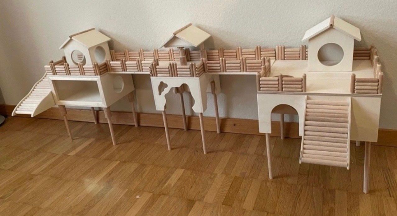 Gabbie, trasporto & Sicurezza: Hamster Einrichtung – Usato da Büron venduto da Manu864