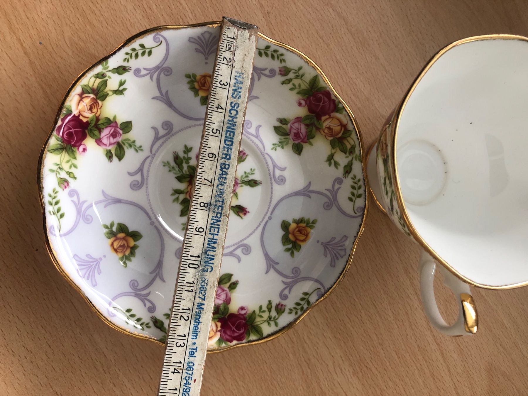 Royal Albert Tassen: Royal Albert Tasse mit Unterteller – Gebraucht aus Oberglatt ZH von ssch81 4