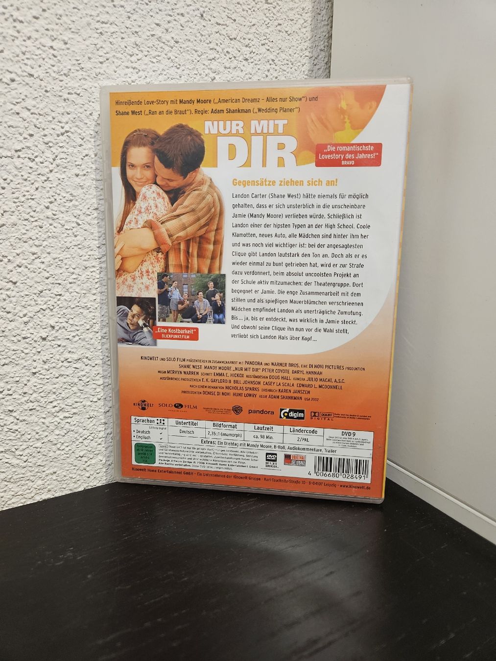 Tutti i DVDs: Nur mit dir, Liebesfilm, DVD – Usato da Buttisholz venduto da craftergirl 1