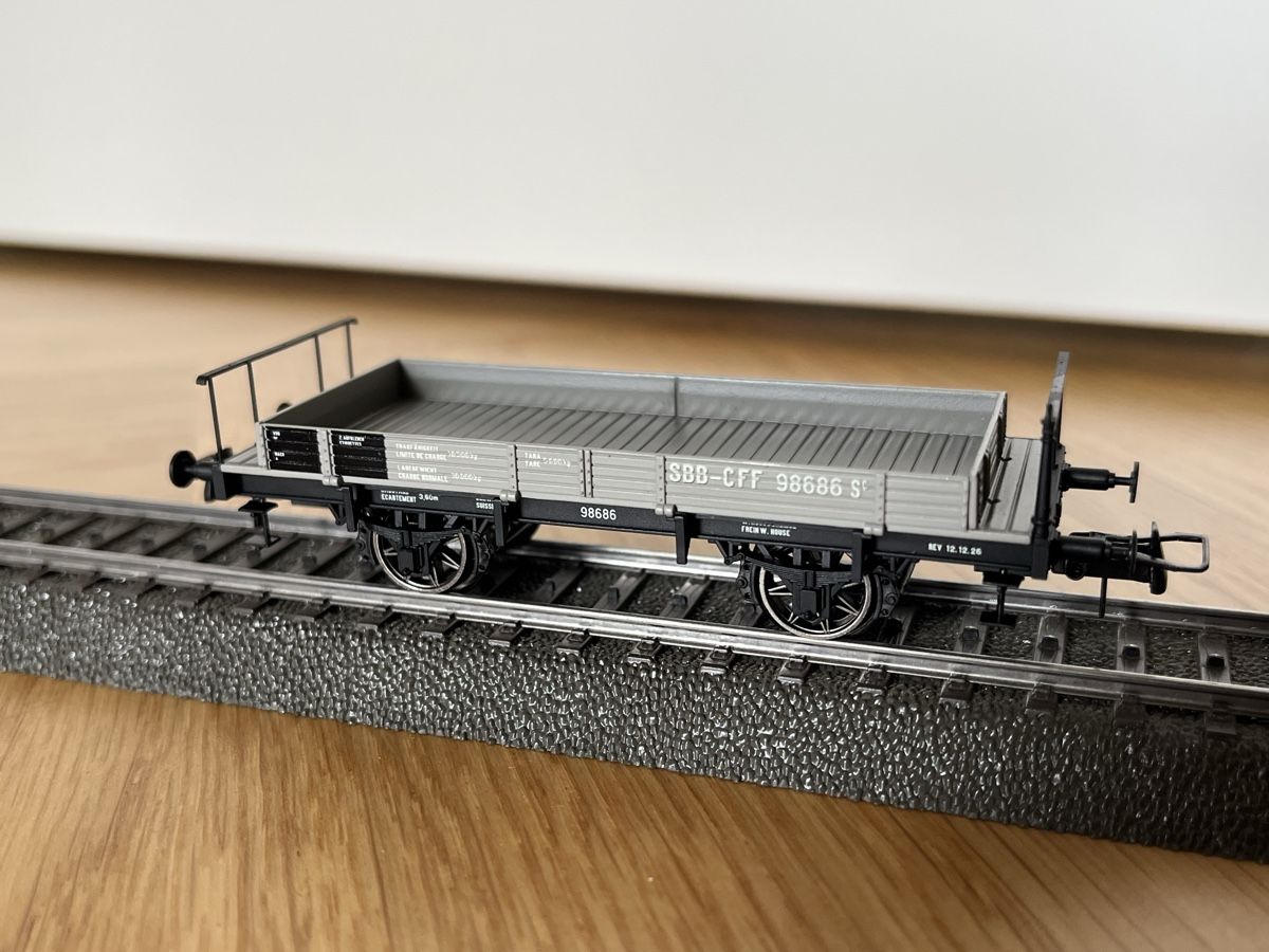 Brawa Modellini di ferrovie: 2 Stk SBB Güterwagen Brawa OVP – Usato da Basel venduto da Re620_11627 2
