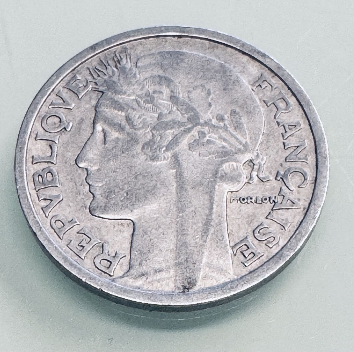 Tutti le monete: Franz. 2 Francs 1949 - Morlon E – Usato da Fällanden venduto da Swisslimousinen