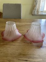 2 Jugendstil Lampenschirme