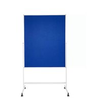neue Moderationstafel, mobil, B 120x H 150cm, Filz