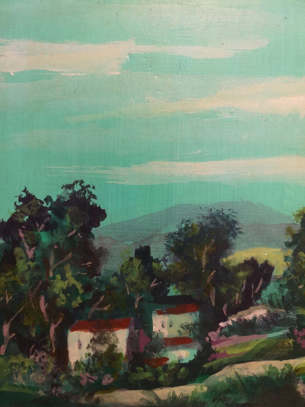 Dipinti: GEORGES FUSTIER (1891-1982) – Usato da Genève venduto da Qanil77 3