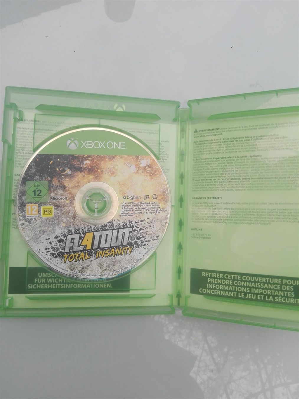 Microsoft Giochi: Flatout Total Insanity     (XBox One) – Usato da St.Galllen venduto da elkaphone 1