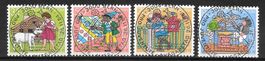 Serie Pro Juventute 1984 mit ET Vollstempel 26.11.1984