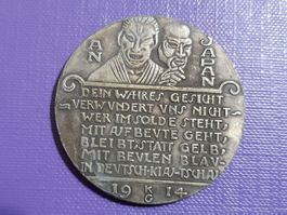 Medaille Karl Goetz, Japan 1914, 40mm