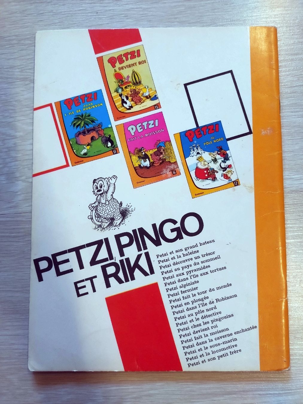 BD:  Petzi et son petit frère Casterman 1972 EO  – D'occasion à Farvagny-le-Grand par LaCaverne 1
