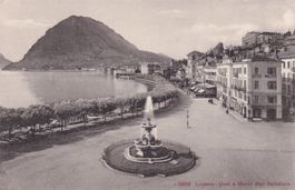 Lugano Quai e Monte San Savatore N° 3968 Hotel Walter