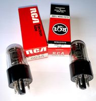 2 Röhren 0D3A (Spannungsregler / Glimmstabilisator), RCA