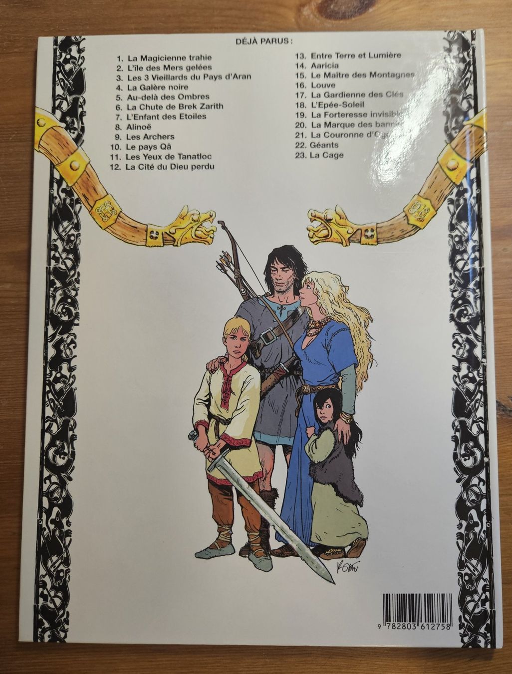 Fumetti: Thorgal N 23 E.O. (T.B.E.) La cage – Usato da Prévonloup venduto da bitume1975 2