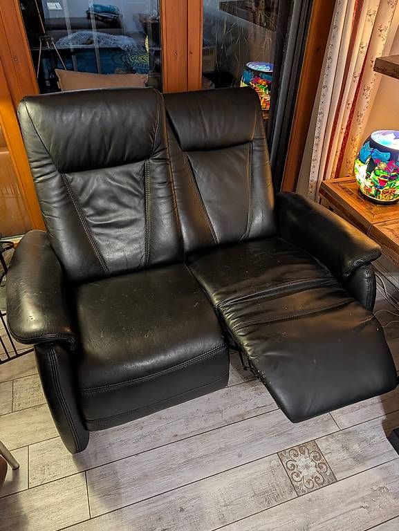 Sessel: zweier Relax Sessel aus Leder – Gebraucht aus Romanshorn von Haon1 1